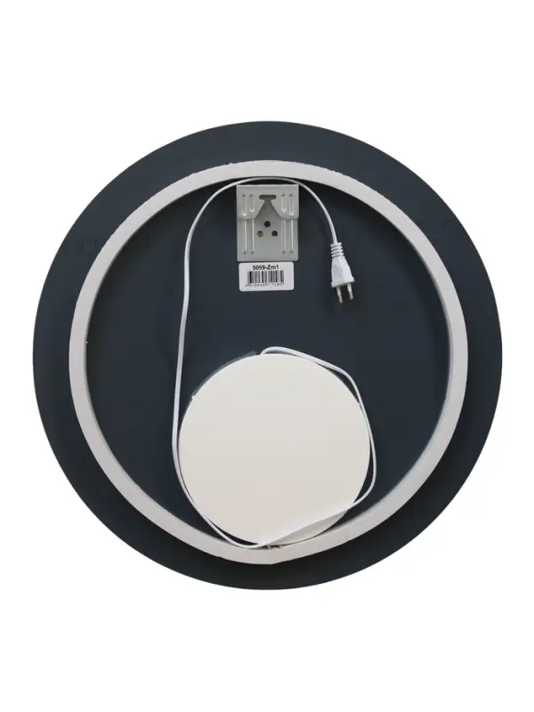 Зеркало интерьерное настенное «Рубин» круглое c окантовкой, с LED-подсветкой, сенсорное, d=50 см 109