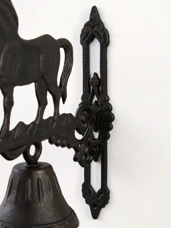 Колокол сувенирный чугун  Колокол сувенирный чугун "Конь" 23х11х32 см