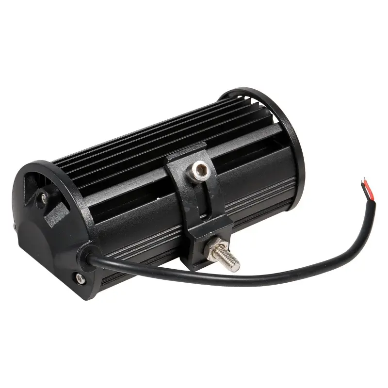Фара светодиодная (балка) двухрядная, 12 LED 4D линза, 36W, (165х78х65) 12/24V