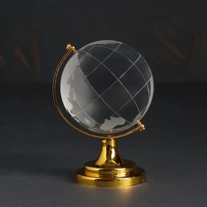 Фигурка стекло &laquo;Глобус&raquo;, d=6 см
