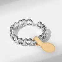 Ценники наклейки для украшений, 500 шт., 4.2&times;1.1&times;0.1 см, бежевый