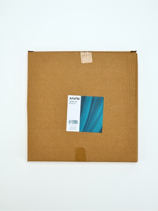 Тарелка керамическая Dolce Ceramo. «Альпы», 23 х 23 см Тарелка керамическая Dolce Ceramo. «Альпы», 23 х 23 см