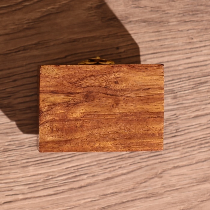 Шкатулка  Шкатулка "Лебедь" 7,5х5х5 см, манговое дерево