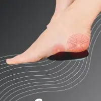 Подпяточники для обуви, кожаные, 10&times;7 см, пара, чёрные