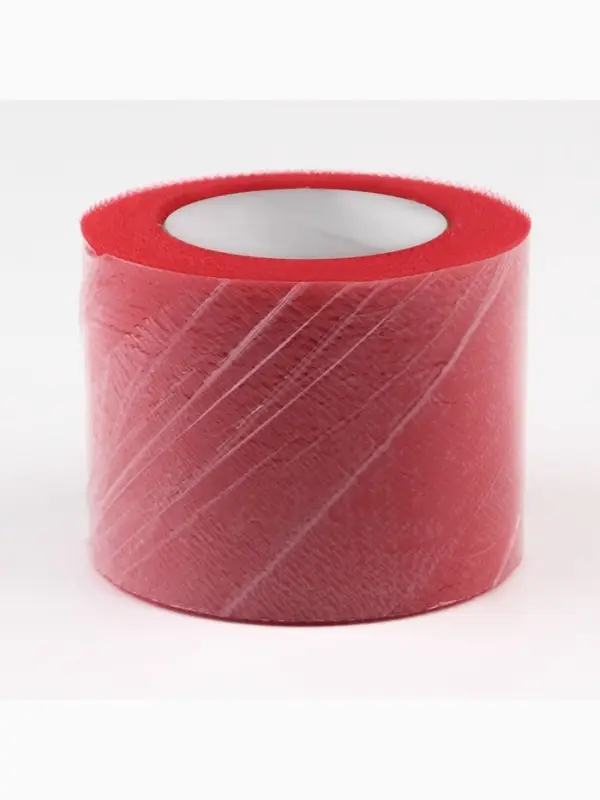 Фатин, 5 см, 23&plusmn;1 м, 11&plusmn;1 г/м&sup2;, красный №13