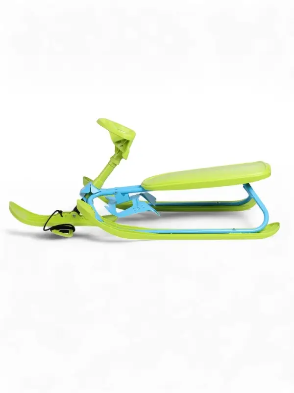 Снегокат, лимонный, голубой, ТСП/ГЛ Nika Kids Снегокат, лимонный, голубой, ТСП/ГЛ Nika Kids