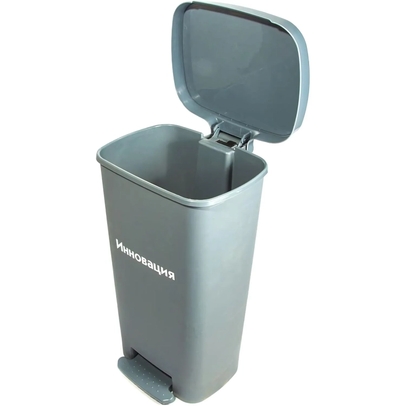 Упаковка д/сбора мед.отходов Бак с педалью кл. А серый 25 л, 2 штуки, СЗПИ