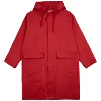 Дождевик детский RainDrop Kids, красный, 8 лет (рост 118-128)