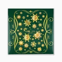 Коробка под 9 конфет с ячейками &laquo;Новогодняя сказка&raquo;, 14.5&times;14.5&times;3 см