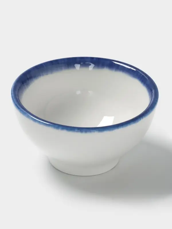 Соусник Magistro Blue Lagoon, 90 мл, d=8 см, фарфор, белый