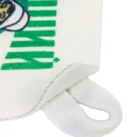 Набор для бани с принтом &laquo;Самому лучшему банщику&raquo;, 3 предмета: шапка, коврик, рукавица, полиэфир, светлый, &laquo;Банная забава&raquo;