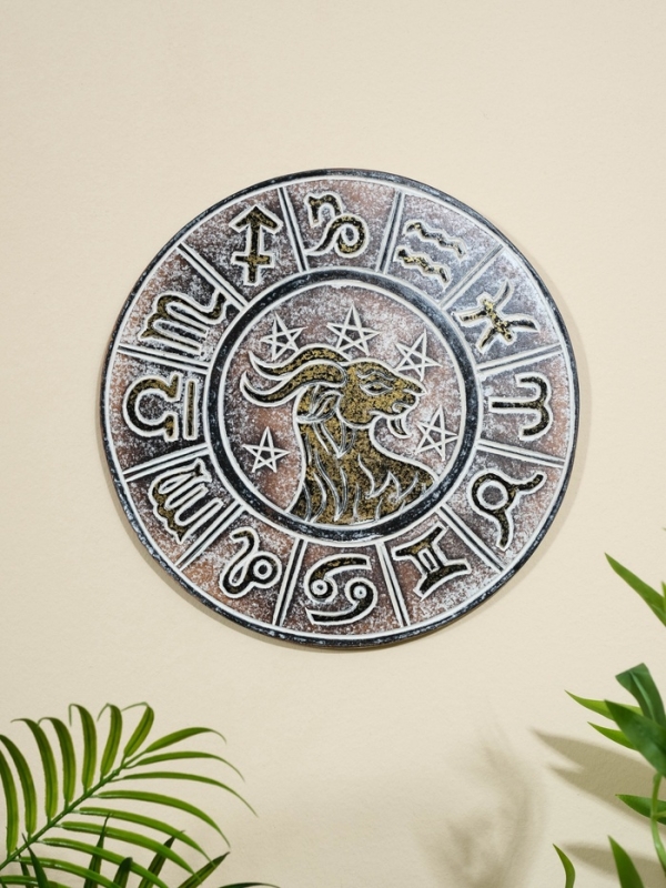 Панно резное МДФ "Козерог", 30х30х2 см