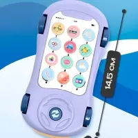 Музыкальная игрушка ZABIAKA &laquo;Супер Майк&raquo;, звуковые эффекты, световые эффекты, фиолетовая