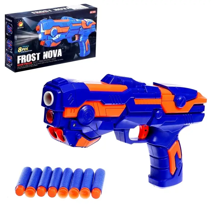 Пистолет &laquo;Звёздный мститель&raquo;, стреляет мягкими пулями, МИКС