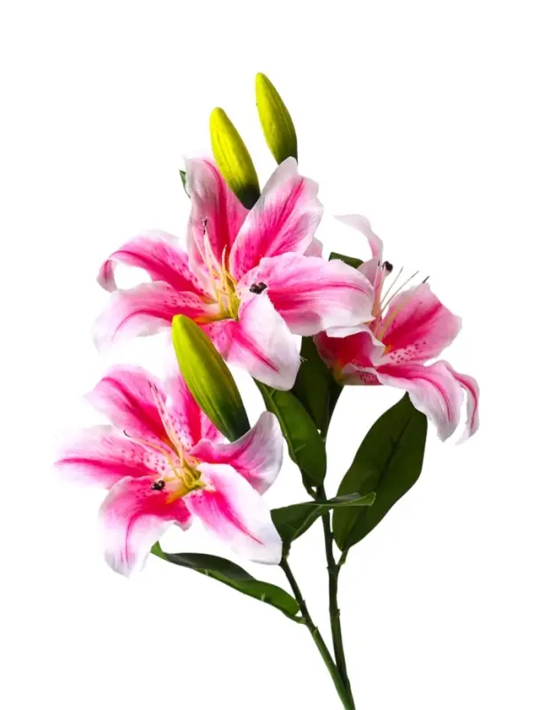 Цветы искусственные &laquo;Лилия галант&raquo;, h=66 см, d=13 см, розовые