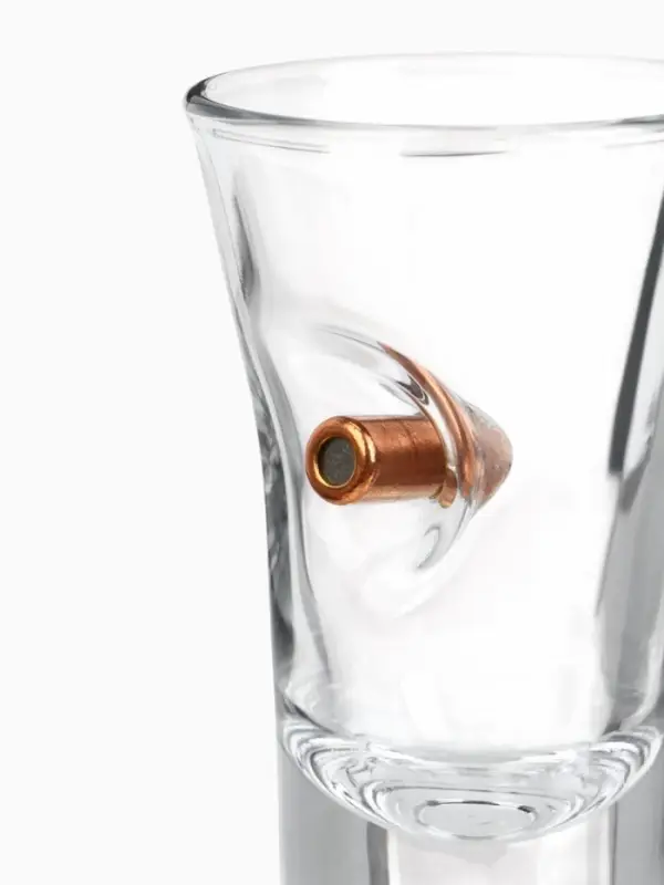 Стопка с пулей &laquo;Непробиваемая&raquo;, стекло, 60 мл