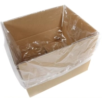 Пакет-вкладыш ПНД 50+30х70 см, 14мкм прозрачный 50шт./уп