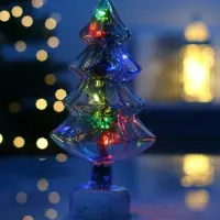 Фигура светодиодная &laquo;Ёлочка&raquo;, 1 LED, 25 см, свечение RGB