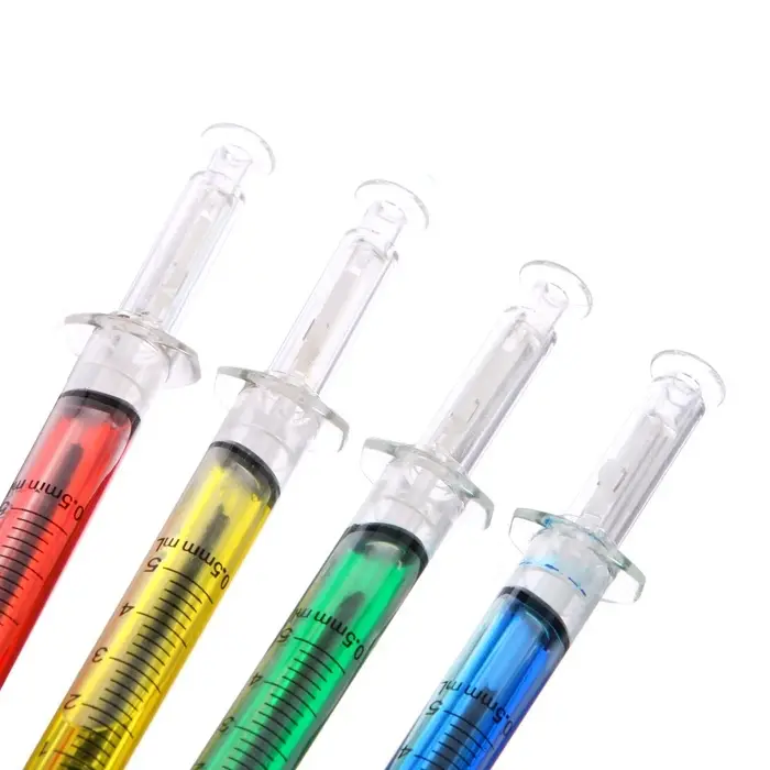 Ручка - прикол Calligrata «Шприц с жидкостью», шариковая, МИКС Ручка - прикол Calligrata «Шприц с жидкостью», шариковая, МИКС