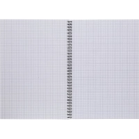 Бизнес-тетрадь А4,96л,обл.карт,греб,кл,Office Style,синяя