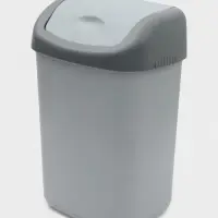 Контейнер для мусора, 14 л, с крышкой, МИКС