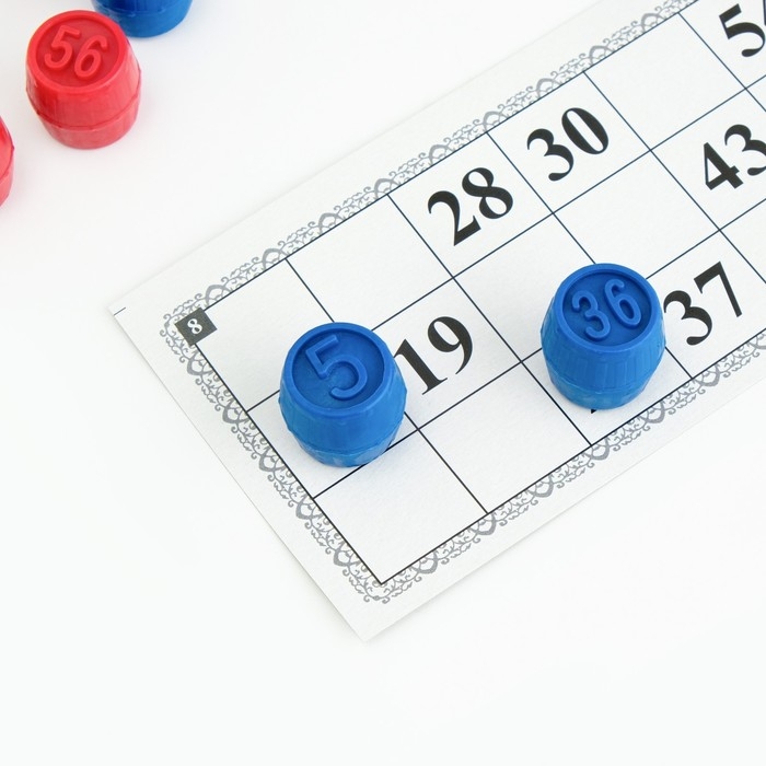 Русское лото Русское лото "Классическое", 24 карточки, карточка 21 х 7.5 см, 24.5 х 8 см