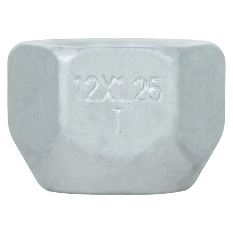 Гайка колесная M12x1,25x16, конус, ключ 21, открытая, дакромет, 1 шт для Nissan/Renault