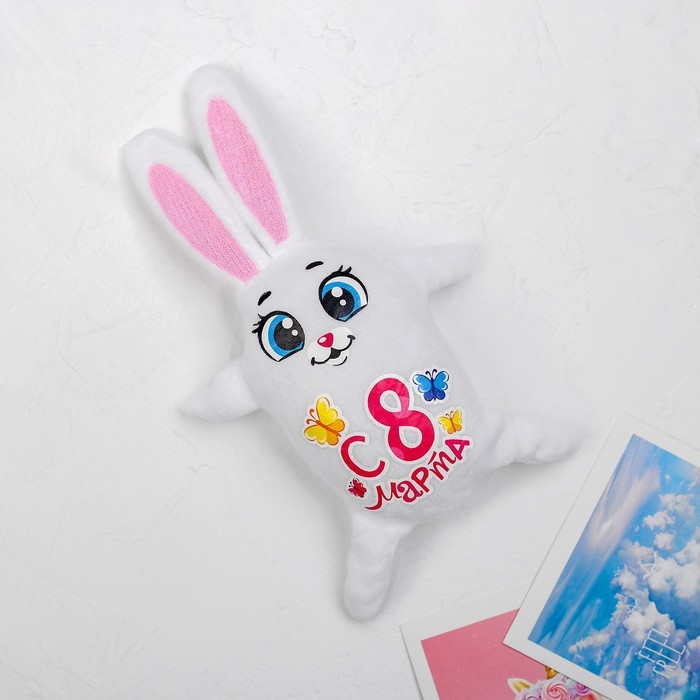 Магнит «С 8 марта», зайка, 15 см Магнит «С 8 марта», зайка, 15 см