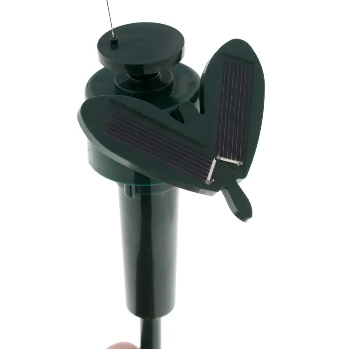 Отпугиватель птиц и других животных Luazon LRI-32, от солнечной батареи, зелёный