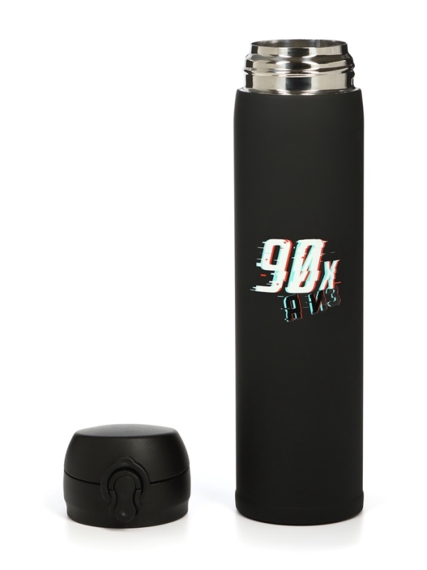 Термос «Мастер К. Дитя 90-х», 500 мл, чёрный