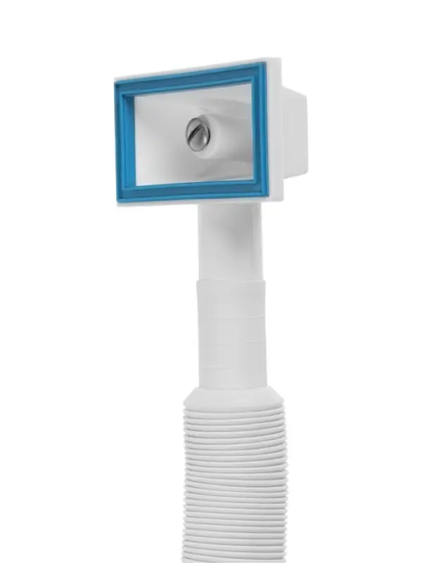 Сифон для мойки ZEIN, 3 1/2&rsquo;&rsquo;*40мм, прямоугольный перелив, с гофротрубой 40/50 мм