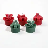 Свечи ароматические, набор 5 шт., 4&times;3.5&times;3.3 см