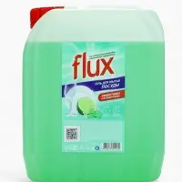 Гель для мытья посуды &laquo;Лайм и мята&raquo;, 5 л, FLUX