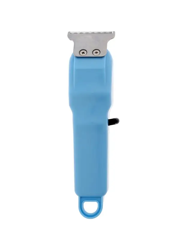 Машинка для стрижки LTRI-14, 4 насадки, 1,5/2/3/4 мм, USB, голубая