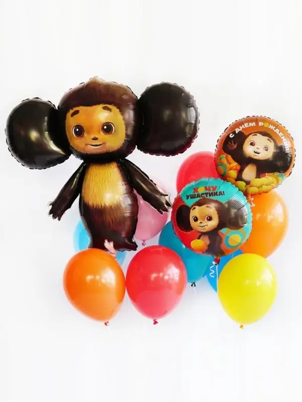 Воздушный шар фольгированный 46" &laquo;Чебурашка&raquo;, фигура