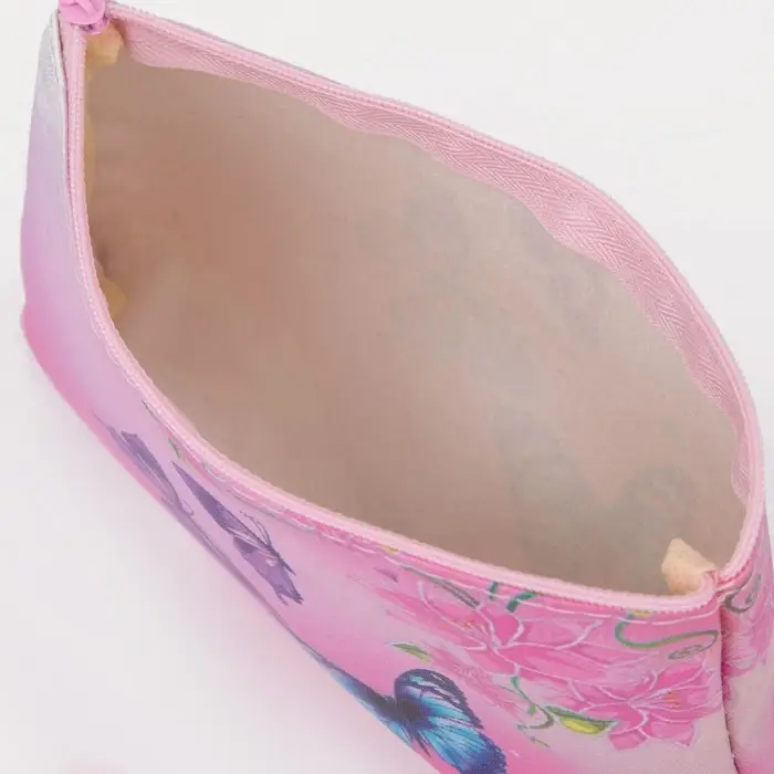 Косметичка на молнии, цвет розовый Косметичка на молнии, цвет розовый