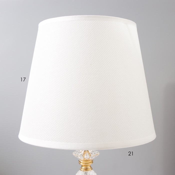 Настольная лампа Настольная лампа "Асфея" Е27 40Вт золото 22х22х40 см RISALUX