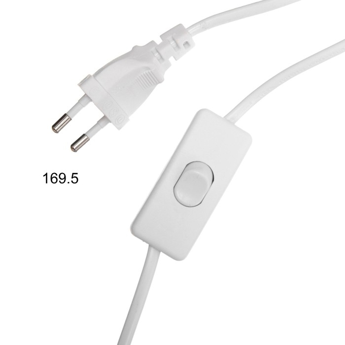 Настольная лампа Настольная лампа "Лале" 2х15Вт Е14 белый RISALUX