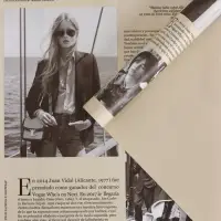 Пленка флористическая "Газета моды" 65мкм, крафт, 50х57 &plusmn;1см