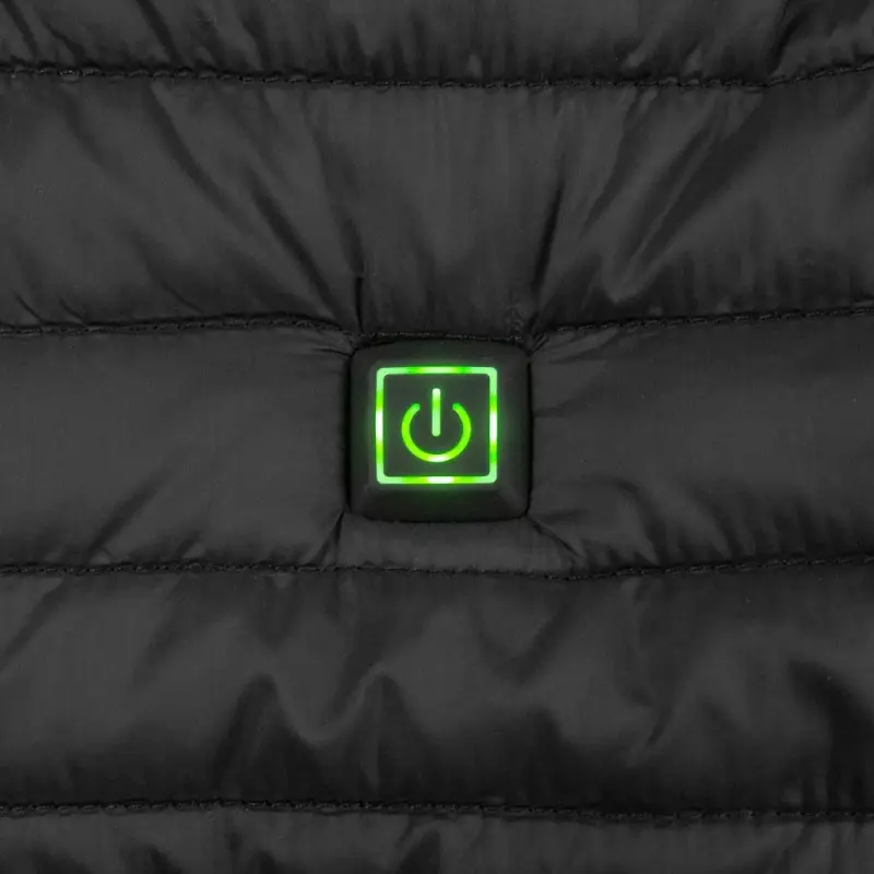 Куртка с подогревом Thermalli Meribell черная, размер L Куртка с подогревом Thermalli Meribell черная, размер L