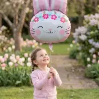 Воздушный шар фольгированный 28" &laquo;Зайка&raquo;