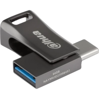 Флеш-память Dahua 64 Гб, USB3.2 Gen1 Type A и Type C DHI-USB-P639-32-64GB