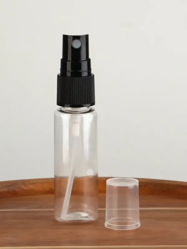 Бутылочка для хранения, с распылителем, 30 мл, МИКС, прозрачная Бутылочка для хранения, с распылителем, 30 мл, МИКС, прозрачная