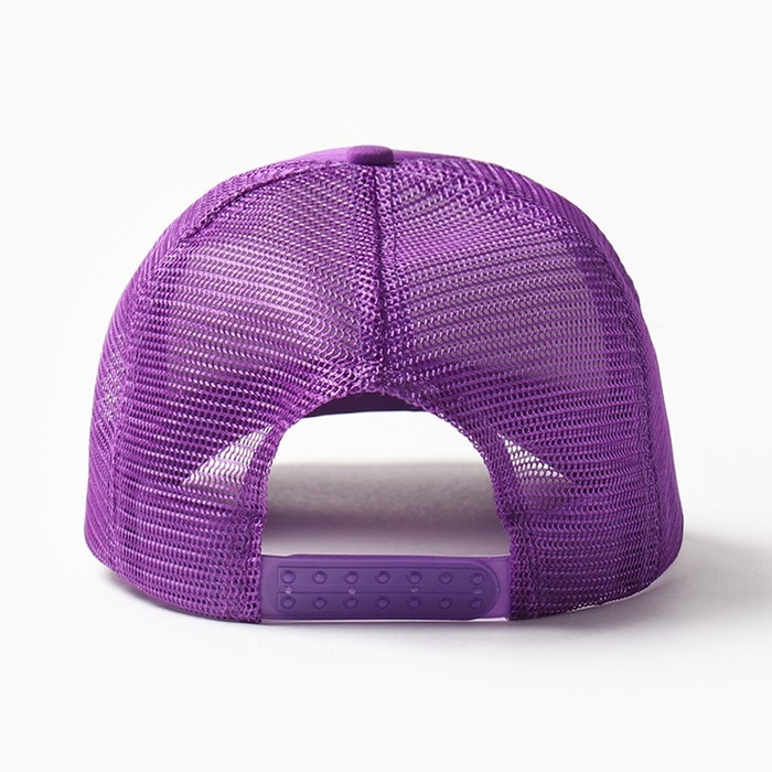 Бейсболка с сеткой MINAKU, цв фиолетовый, р-р 56-58 Бейсболка с сеткой MINAKU, цв фиолетовый, р-р 56-58