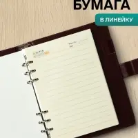 Ежедневник-органайзер Calligrata &laquo;Классика&raquo;, А5, 96 листов, на кнопке, МИКС