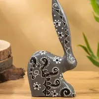 Сувенир "Заяц" дерево 10х3х24 см Сувенир "Заяц" дерево 10х3х24 см