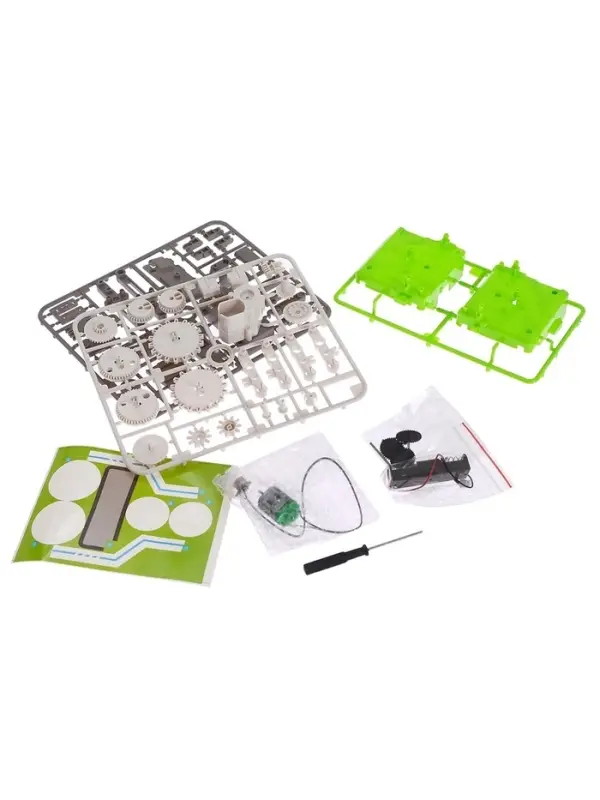 Конструктор &laquo;Квадробот&raquo;, 59 деталей, 4 варианта сборки, работает от батареек
