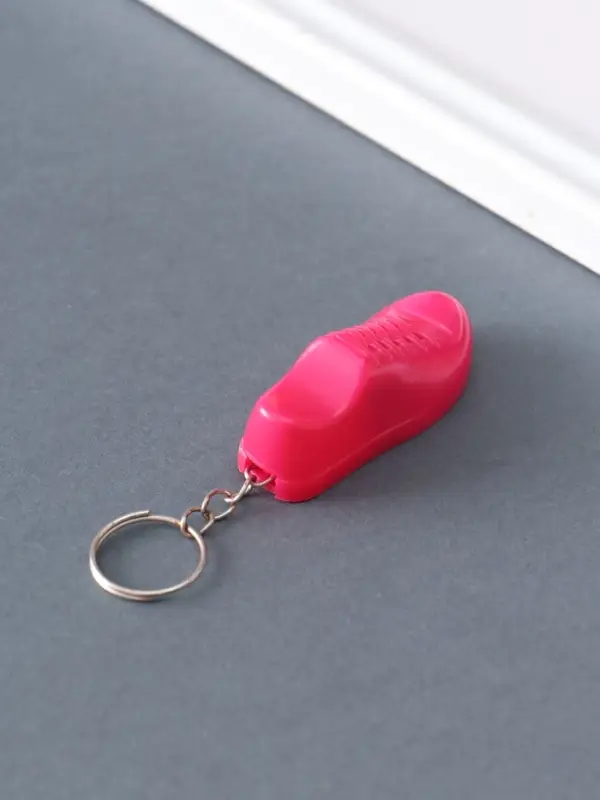 Фонарик брелок для ключей на кольце &laquo;Кроссовок&raquo;, 1 LED, 1.9&times;4.9 см, МИКС