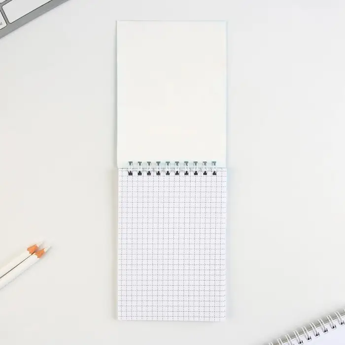 Блокнот А6, 40 л на гребне, мягкая обложка "Для крутых идей"