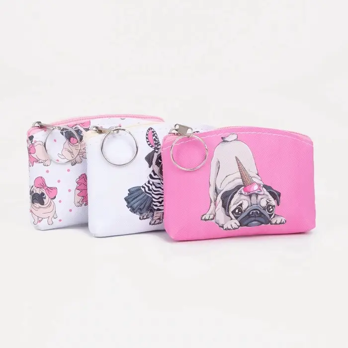 Кошелёк детский &laquo;Кошки и собаки&raquo; Выбражулька, маленький, монетница, МИКС